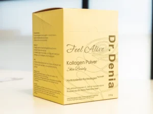 Dr. Denia Feel Alive Kollagen Pulver – Packung von vorne